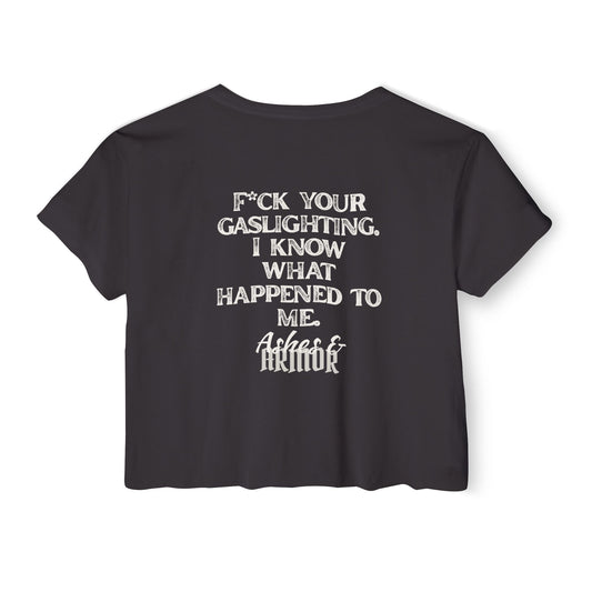 F*ck Your Gaslighting | Crop Top